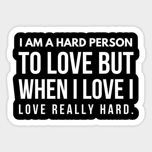 Love Hard Sticker by GMAT